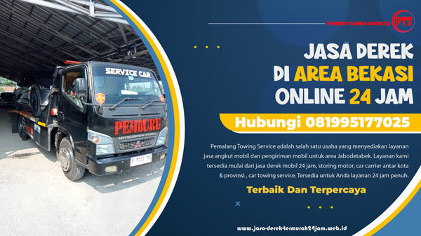 Jasa Derek Mobil 24 Jam Untuk Area Bekasi