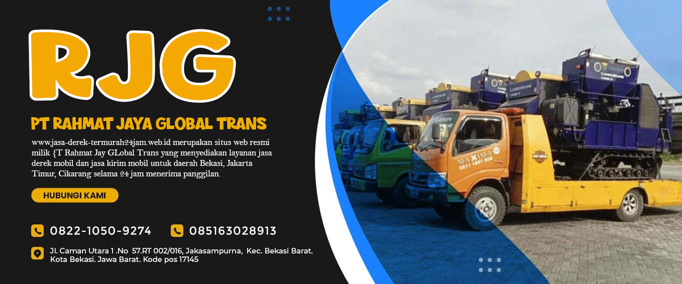 banner jasa derek mobil bekasi